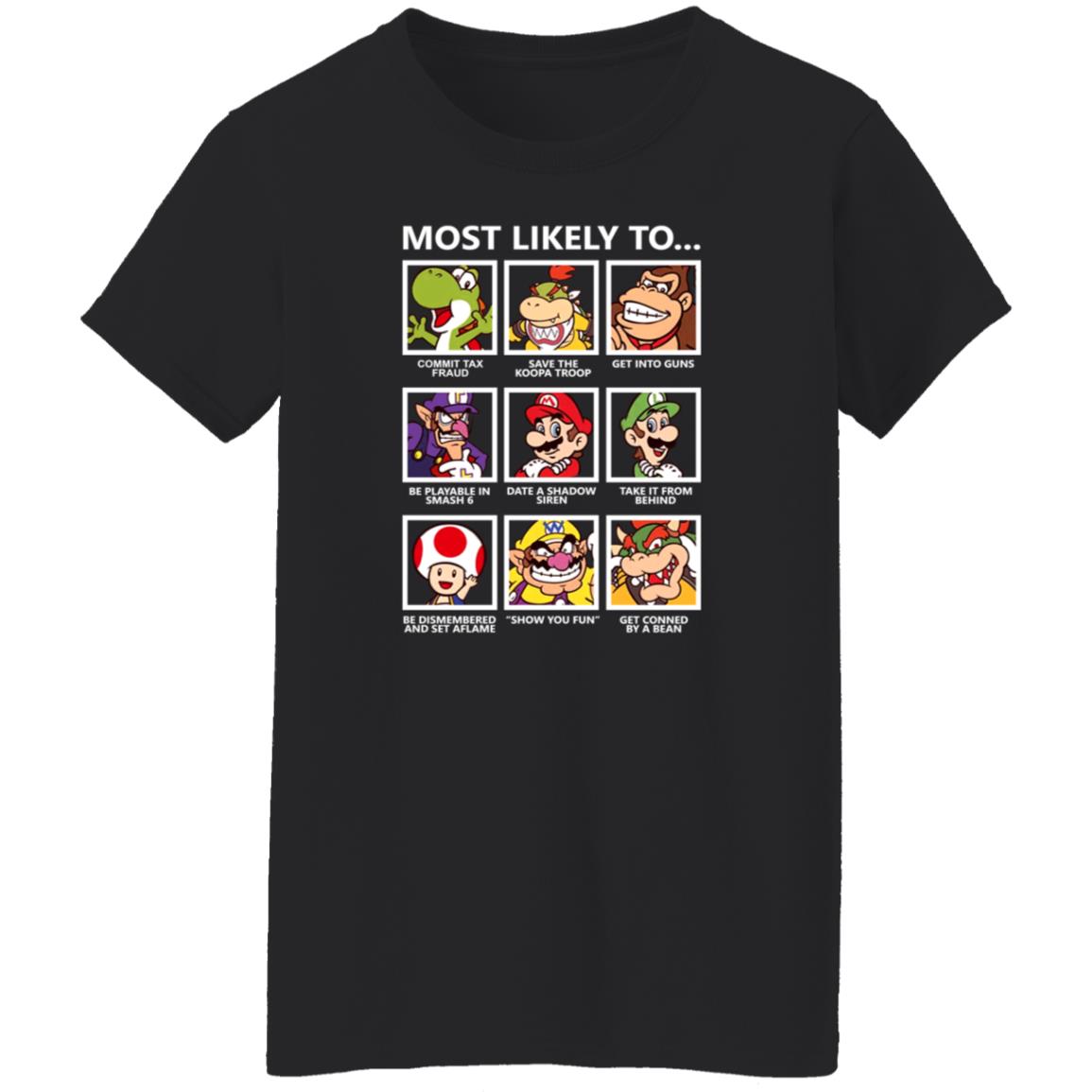 Most Likely To Shirt Drfurball Most Likely To Shirt Hot Topic - Teechipus