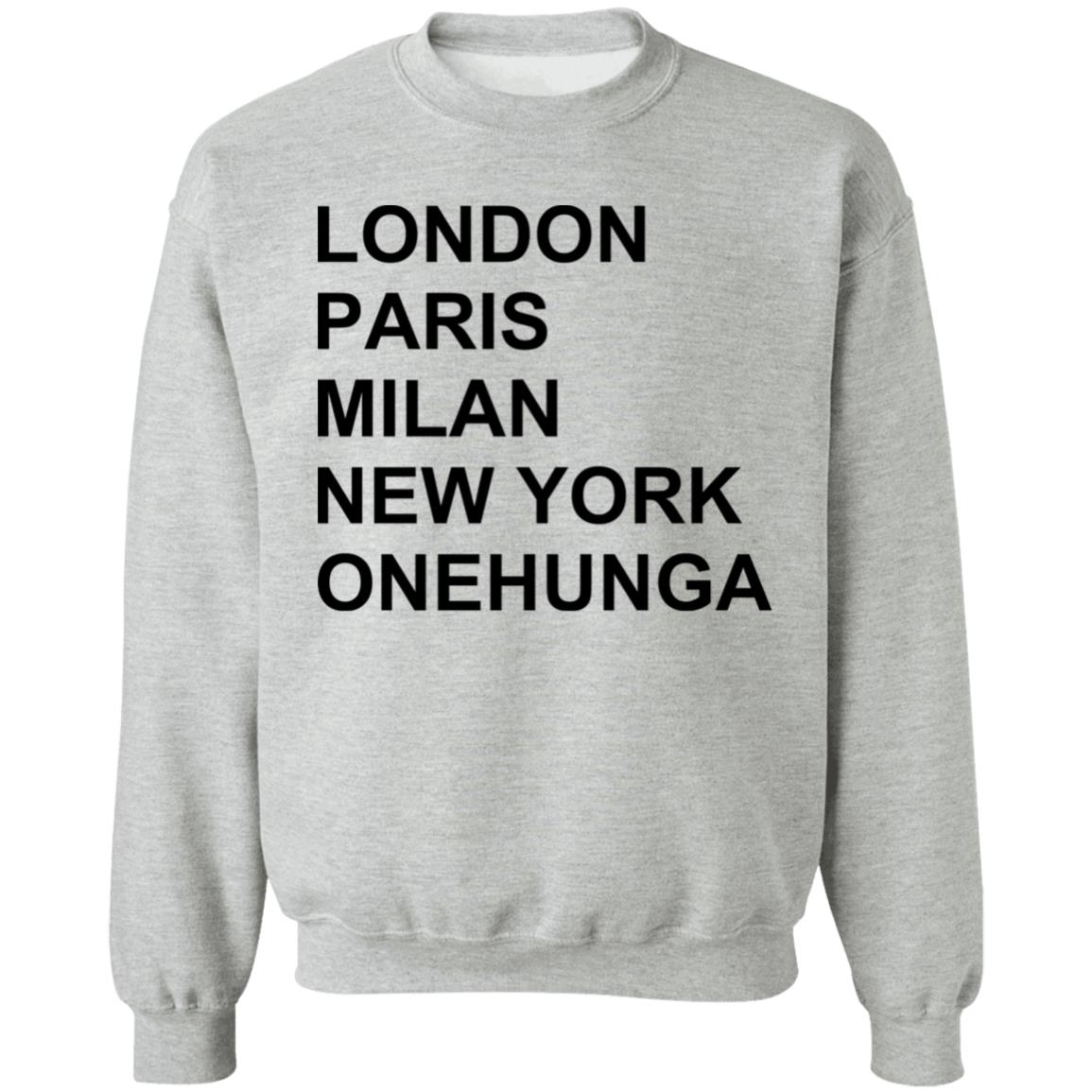 London Paris Milan New York Onehunga Shirt Gavin Shoebridge London Paris Milan New York Onehunga Shirt Gavin Shoebridge