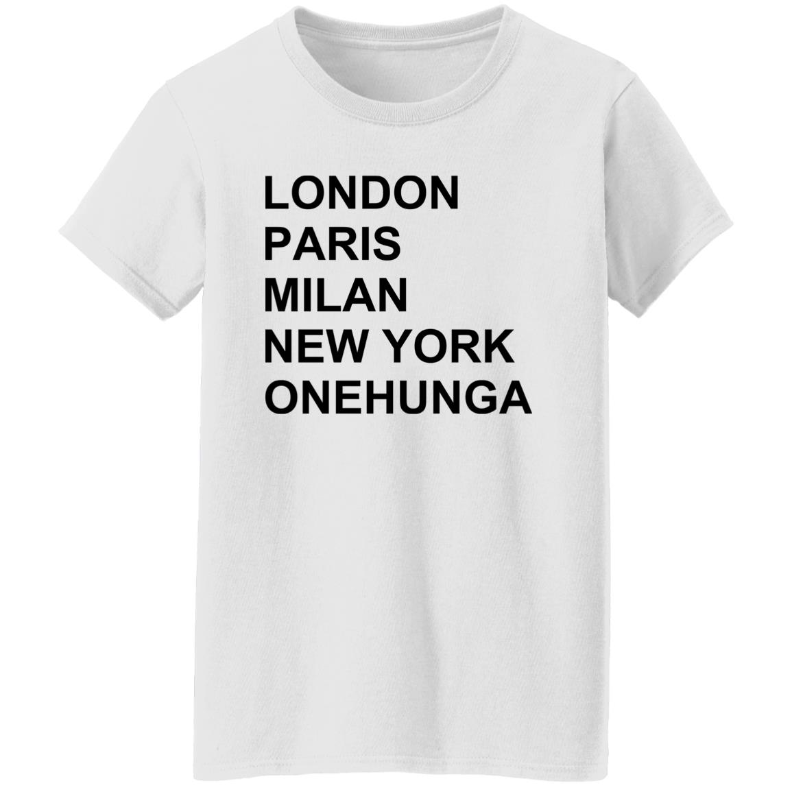 London Paris Milan New York Onehunga Shirt Gavin Shoebridge London Paris Milan New York Onehunga Shirt Gavin Shoebridge