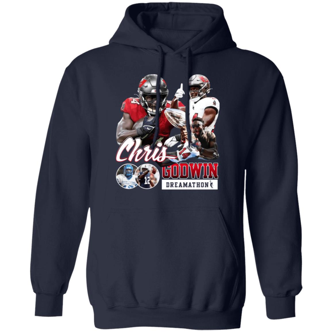 Mike Evans Wearing Chris Godwin Dreamathon Shirt Dreamathon Merch Mike Evans Wearing Chris Godwin Dreamathon Shirt Dreamathon Merch