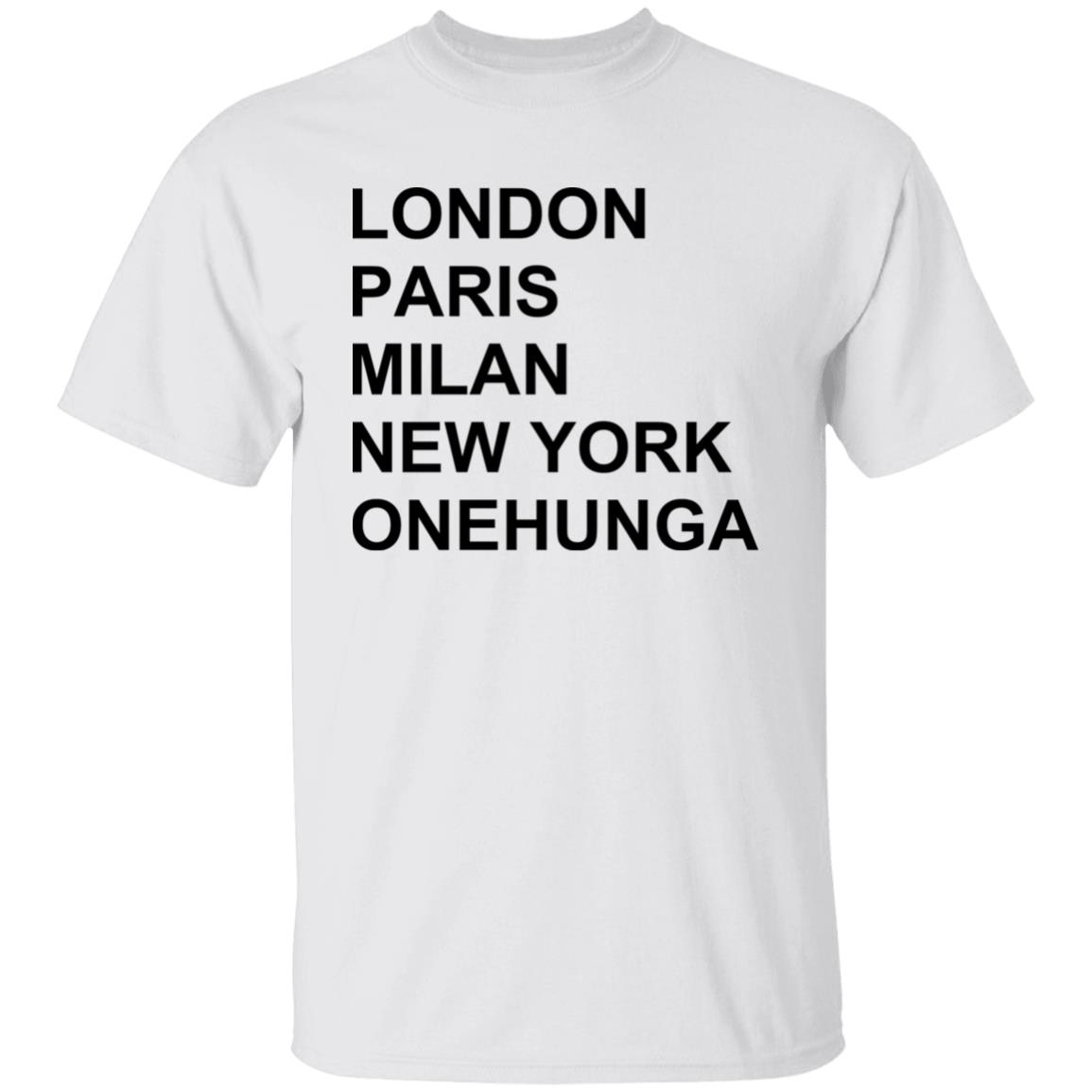 London Paris Milan New York Onehunga Shirt Gavin Shoebridge London Paris Milan New York Onehunga Shirt Gavin Shoebridge
