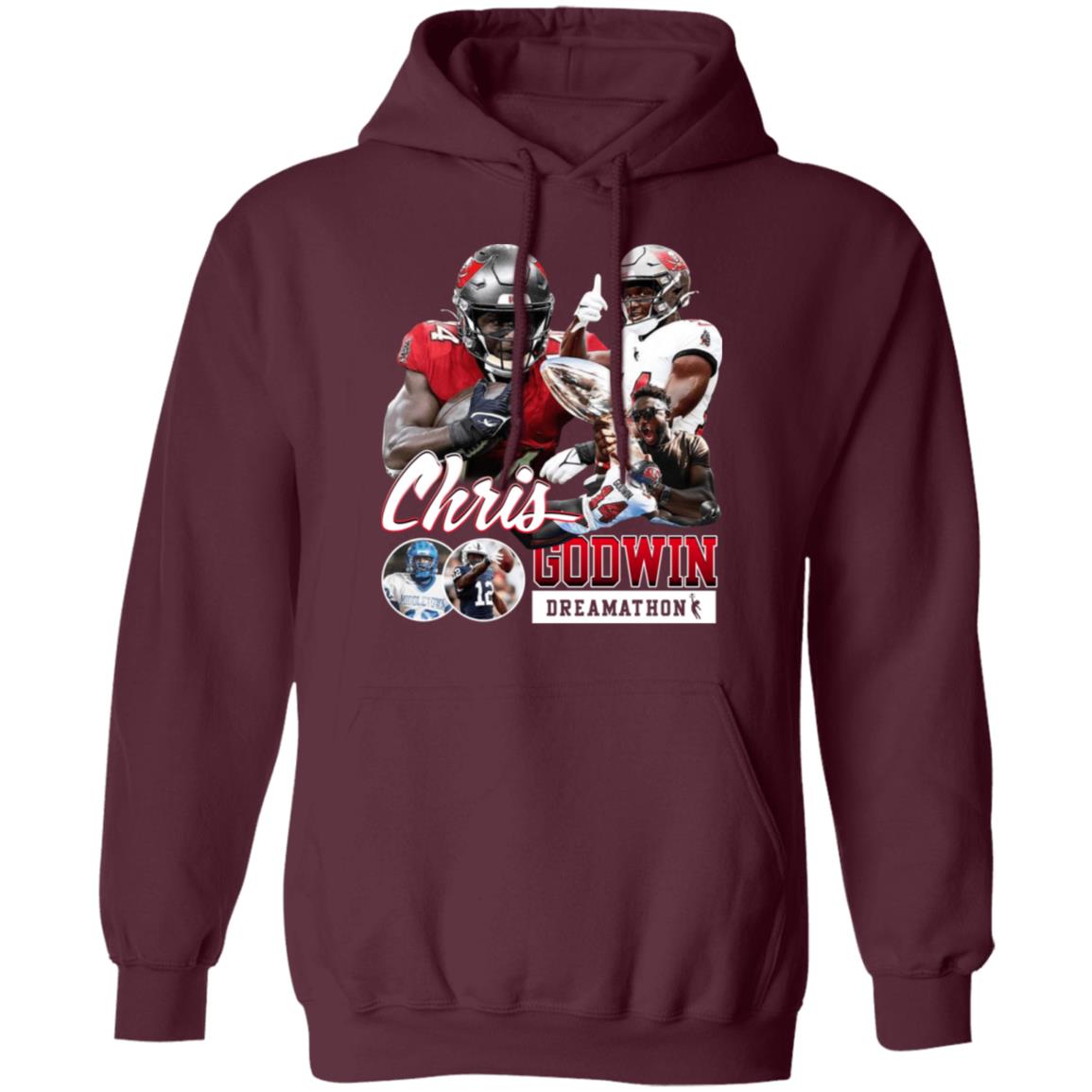 Mike Evans Wearing Chris Godwin Dreamathon Shirt Dreamathon Merch Mike Evans Wearing Chris Godwin Dreamathon Shirt Dreamathon Merch