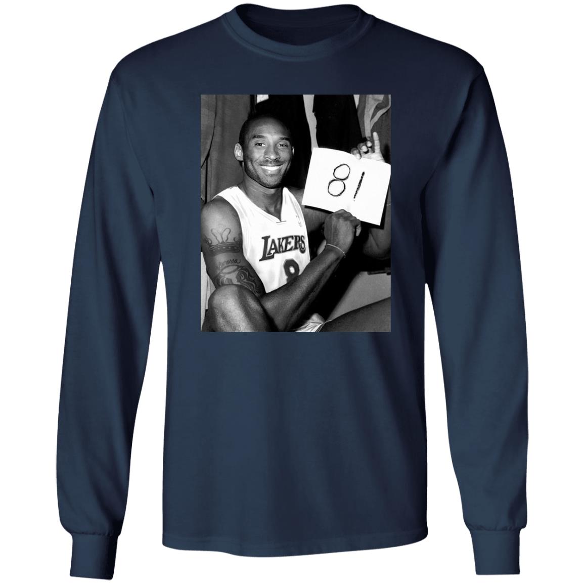 Kobe Bryant 81 Point Game Lakers Legend Shirt Kobe Bryant 81 Shirt Kobe Bryant 81 Point Game Lakers Legend Shirt Kobe Bryant 81 Shirt