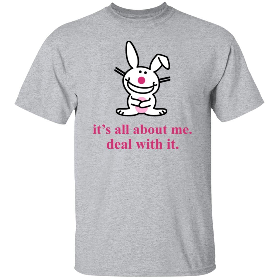 It's All About Me Deal With It Bunny Shirt Emtlina Happy Bunny Shirt It's All About Me Deal With It Bunny Shirt Emtlina Happy Bunny Shirt