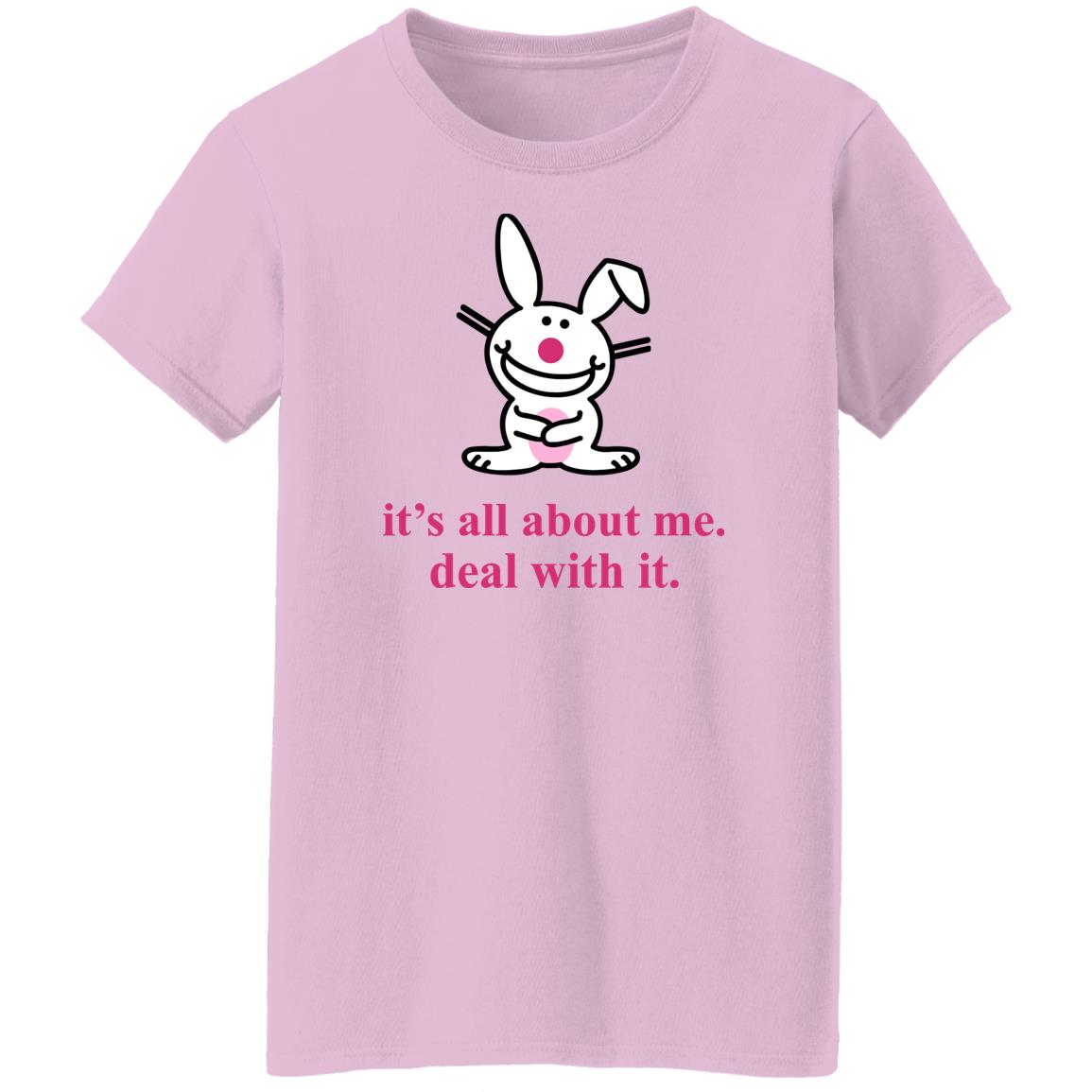 It's All About Me Deal With It Bunny Shirt Emtlina Happy Bunny Shirt It's All About Me Deal With It Bunny Shirt Emtlina Happy Bunny Shirt