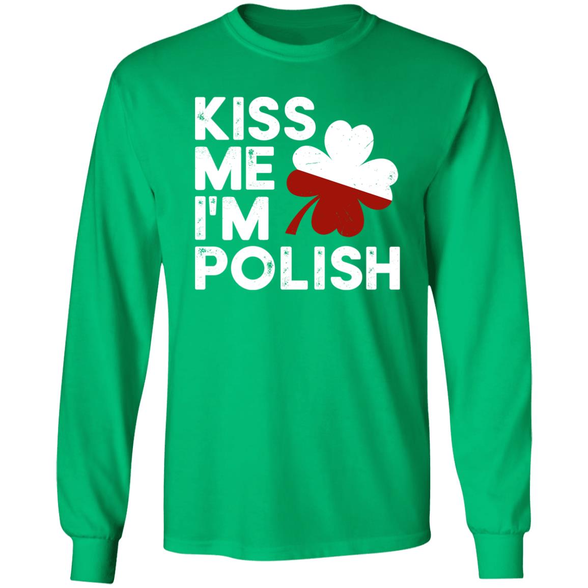 Kiss Me I'm Polish Shirt Otiswwe Kiss Me I'm Polish Shirt Otiswwe