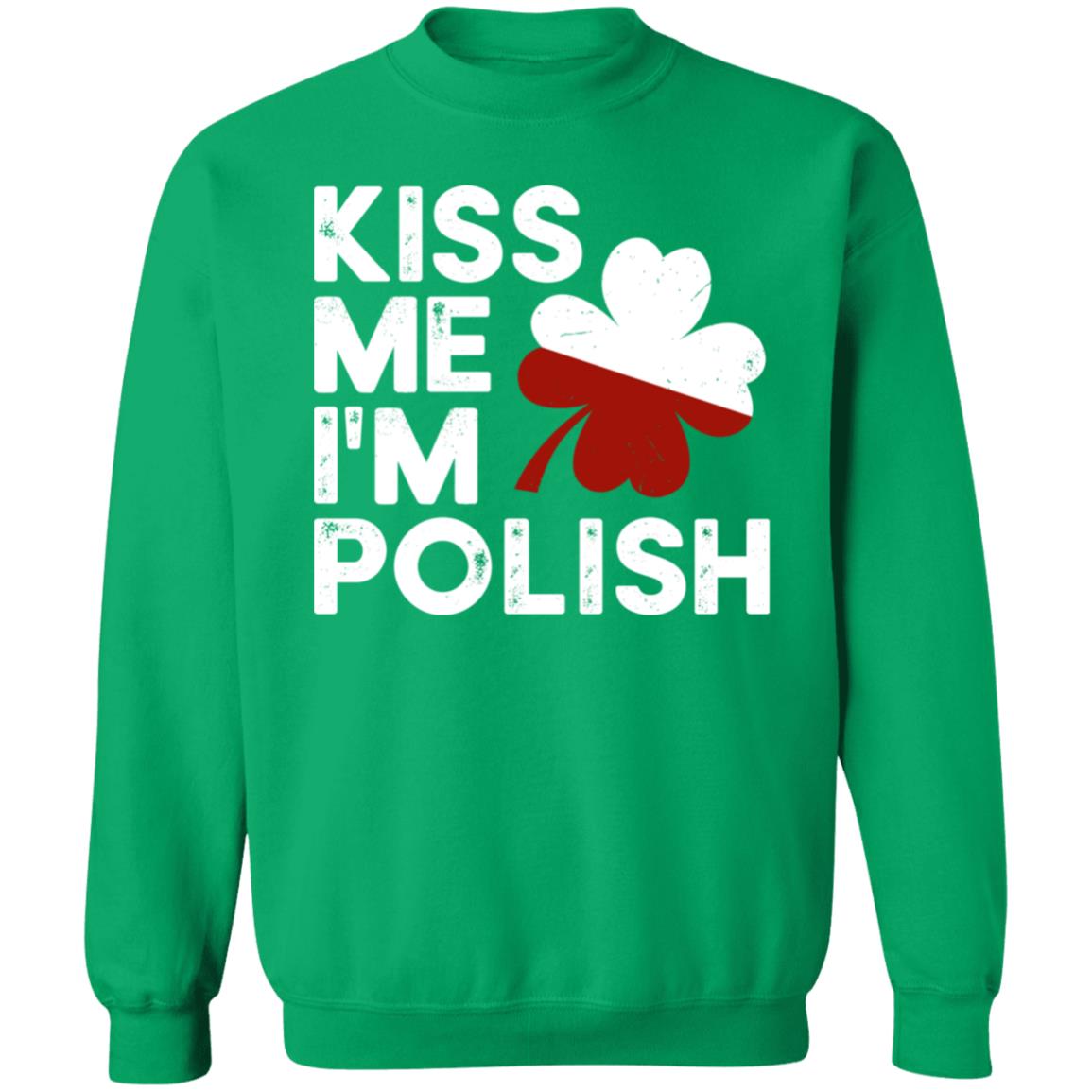 Kiss Me I'm Polish Shirt Otiswwe Kiss Me I'm Polish Shirt Otiswwe