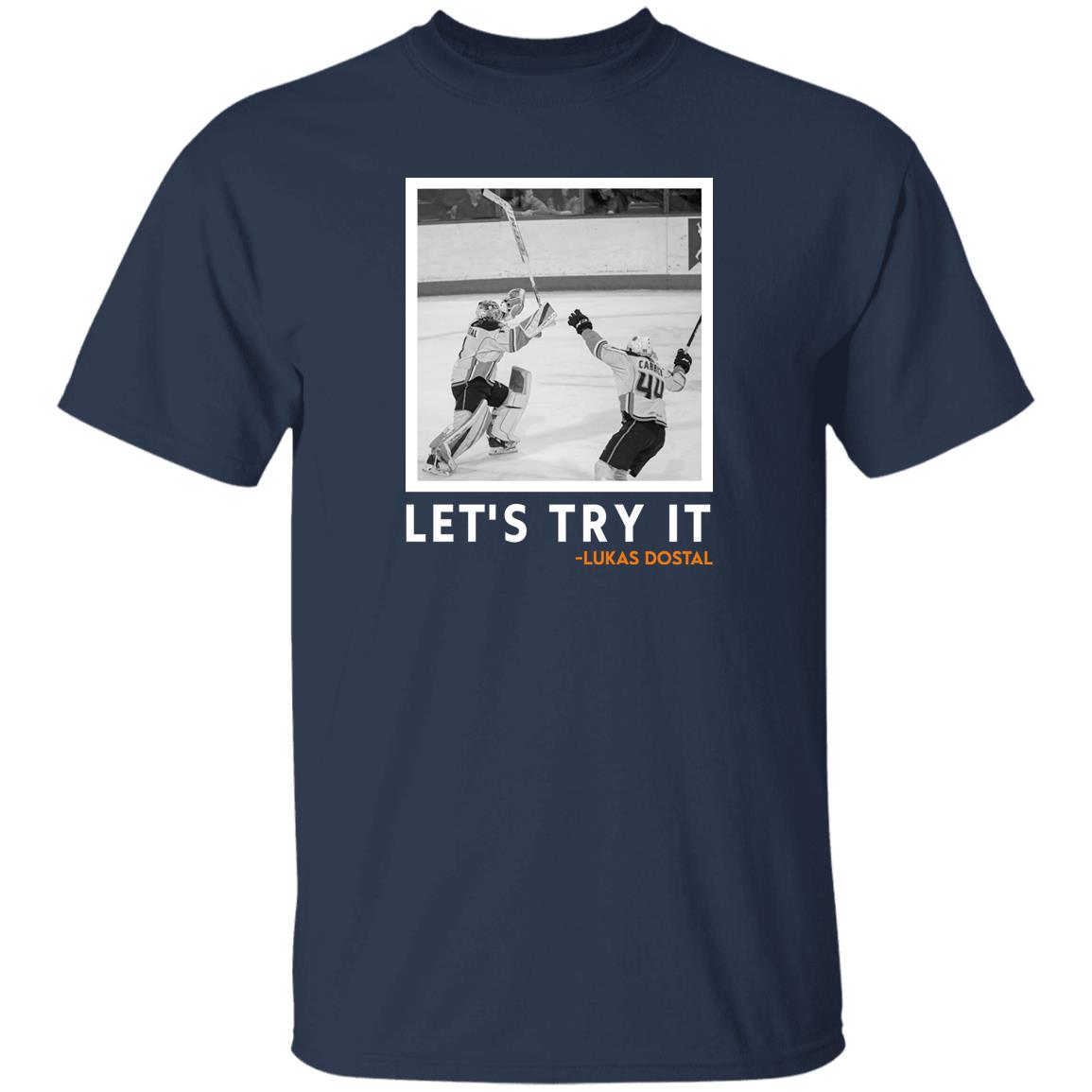 Let's Try It Lukas Dostal Shirt San Diego Gulls Merch Dostal Let's Try It T-shirt Let's Try It Lukas Dostal Shirt San Diego Gulls Merch Dostal Let's Try It T-shirt