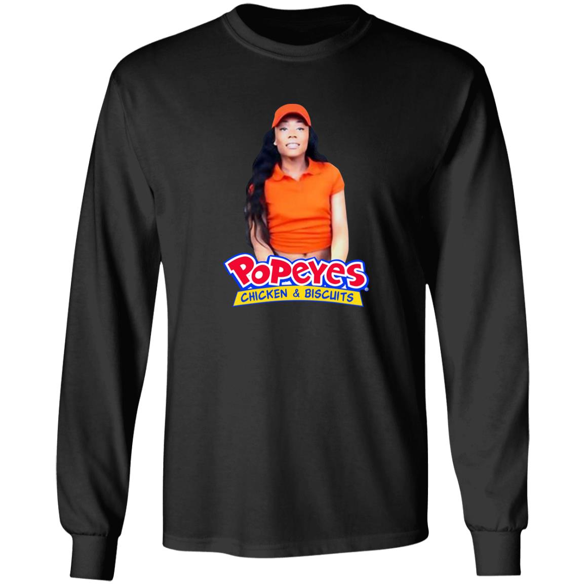 Jayla Foxx Popeyes Chicken And Biscuits Shirt Jayla Foxx Popeyes Chicken And Biscuits Shirt