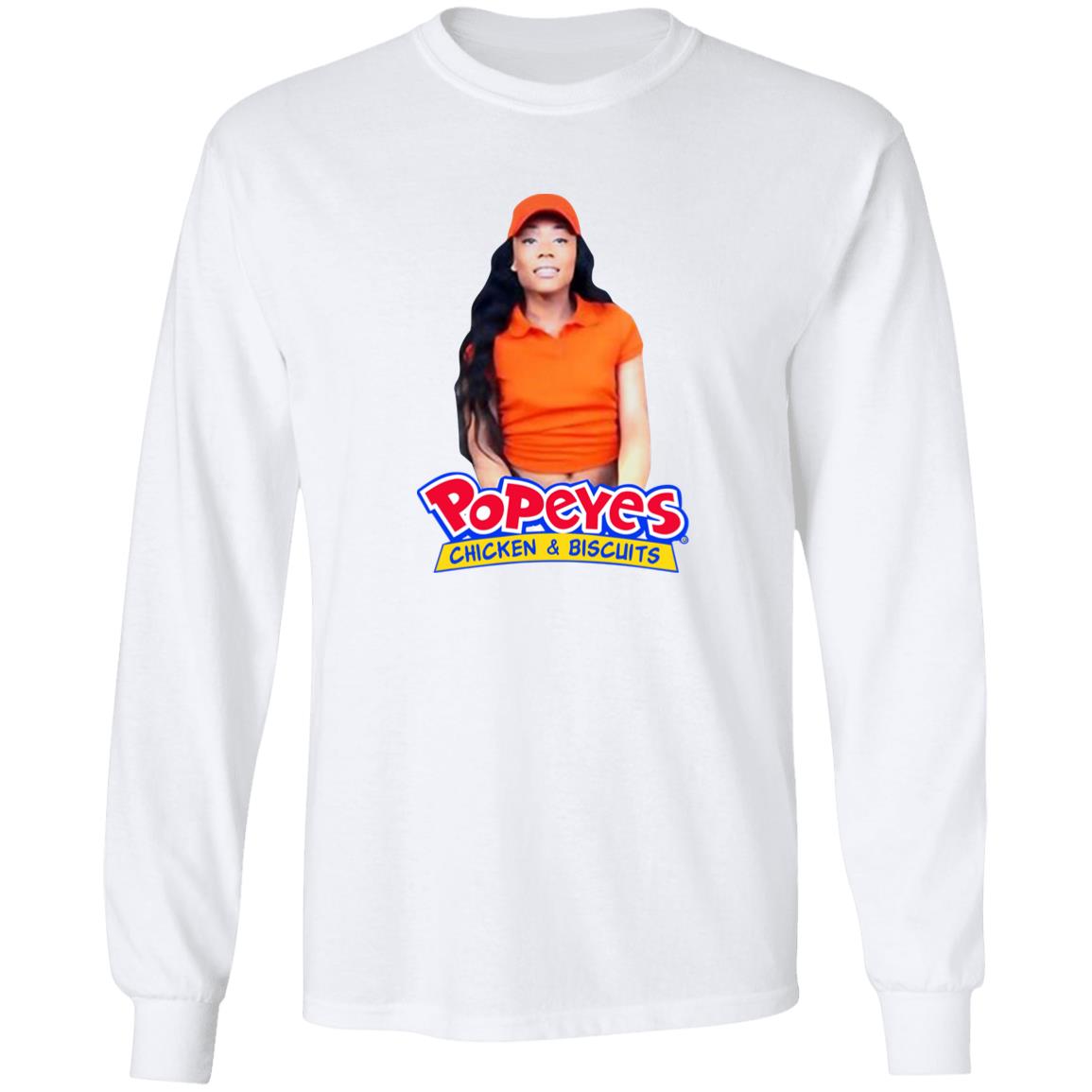 Jayla Foxx Popeyes Chicken And Biscuits Shirt Jayla Foxx Popeyes Chicken And Biscuits Shirt
