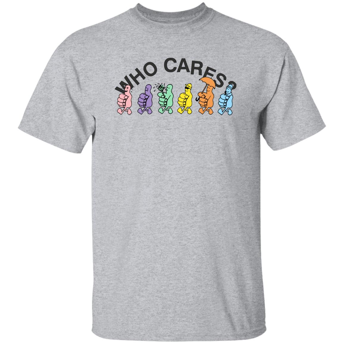 Rex Orange County Store Merch Who Cares White Tee Shirt Rex Orange County Store Merch Who Cares White Tee Shirt