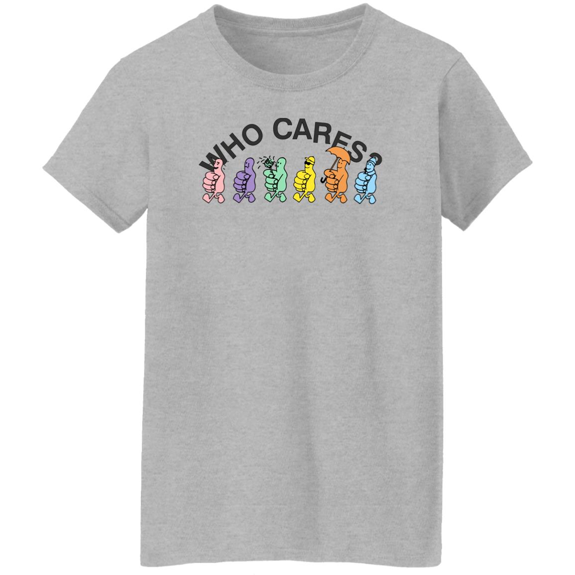 Rex Orange County Store Merch Who Cares White Tee Shirt Rex Orange County Store Merch Who Cares White Tee Shirt