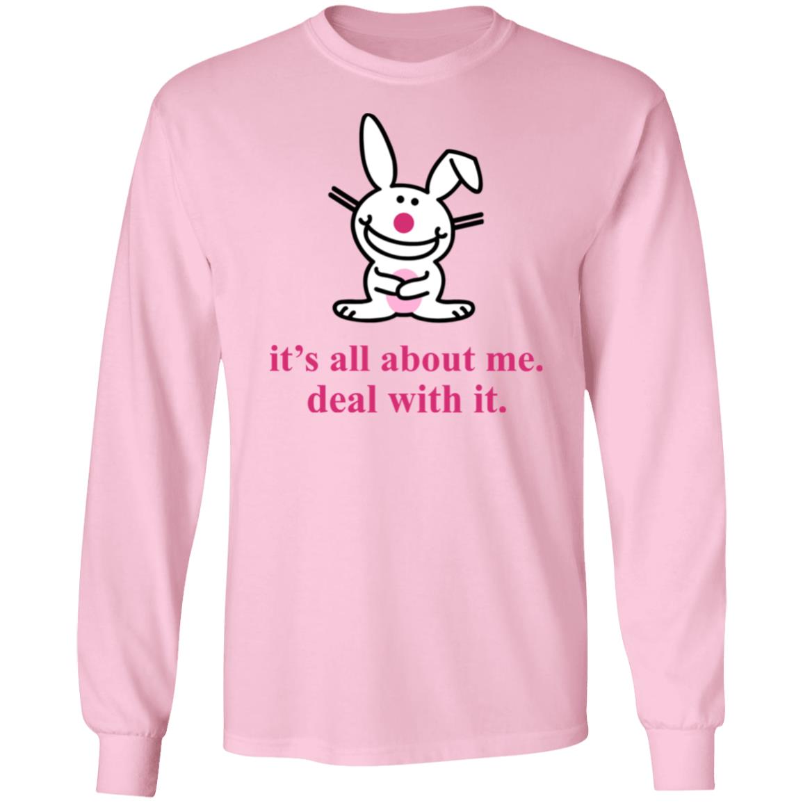 It's All About Me Deal With It Bunny Shirt Emtlina Happy Bunny Shirt It's All About Me Deal With It Bunny Shirt Emtlina Happy Bunny Shirt