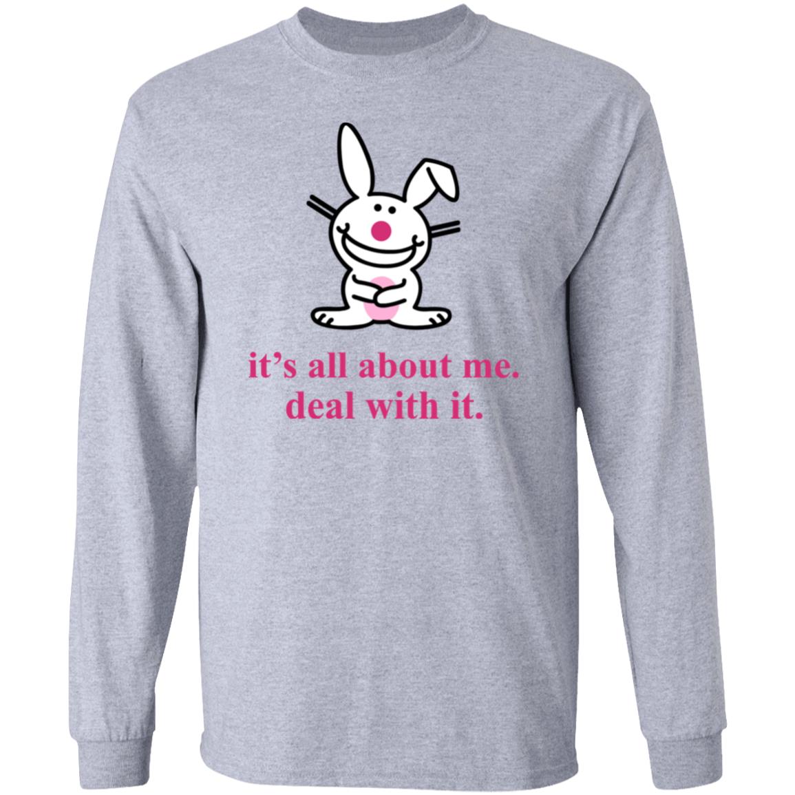 It's All About Me Deal With It Bunny Shirt Emtlina Happy Bunny Shirt It's All About Me Deal With It Bunny Shirt Emtlina Happy Bunny Shirt