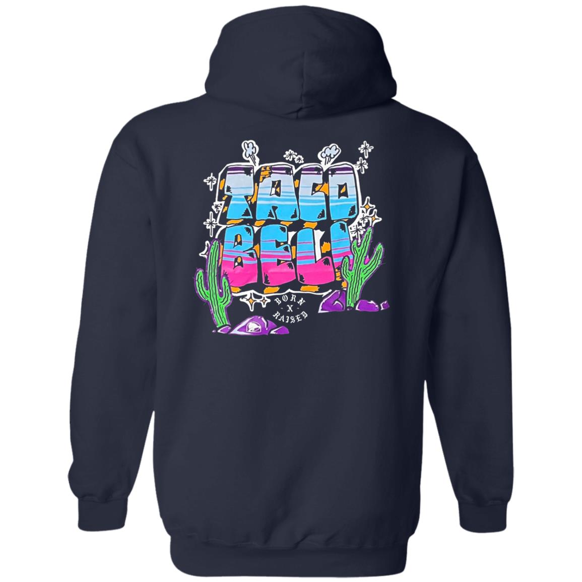 Taco Bell Born X Raised Shirt Born X Raised Taco Bell 60Th Anniversary Shirt Taco Bell Born X Raised Shirt Born X Raised Taco Bell 60Th Anniversary Shirt