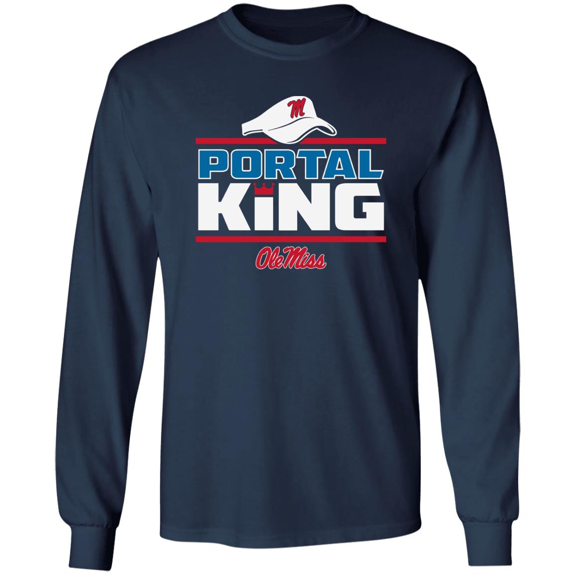 Olemisssports Merch Ole Miss Football Portal King Hoodie Lane Kiffin Olemisssports Merch Ole Miss Football Portal King Hoodie Lane Kiffin