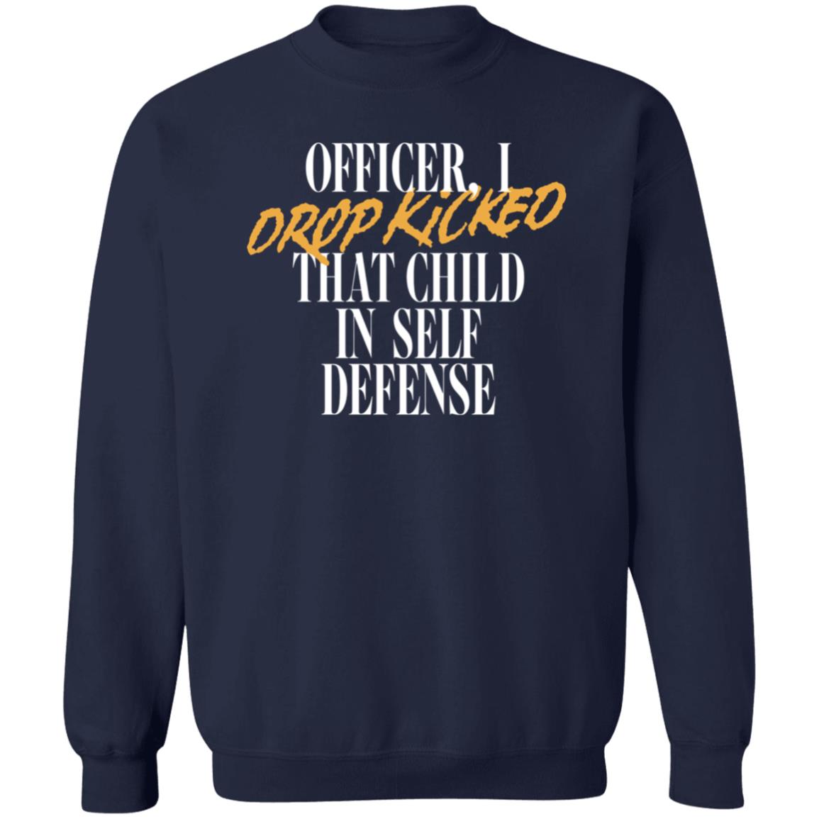 Technoblade Merch Self Defense Indigo Shirt Officer I Drop Kicked That Child In Self Defense Shirt Technoblade Merch Self Defense Indigo Shirt Officer I Drop Kicked That Child In Self Defense Shirt