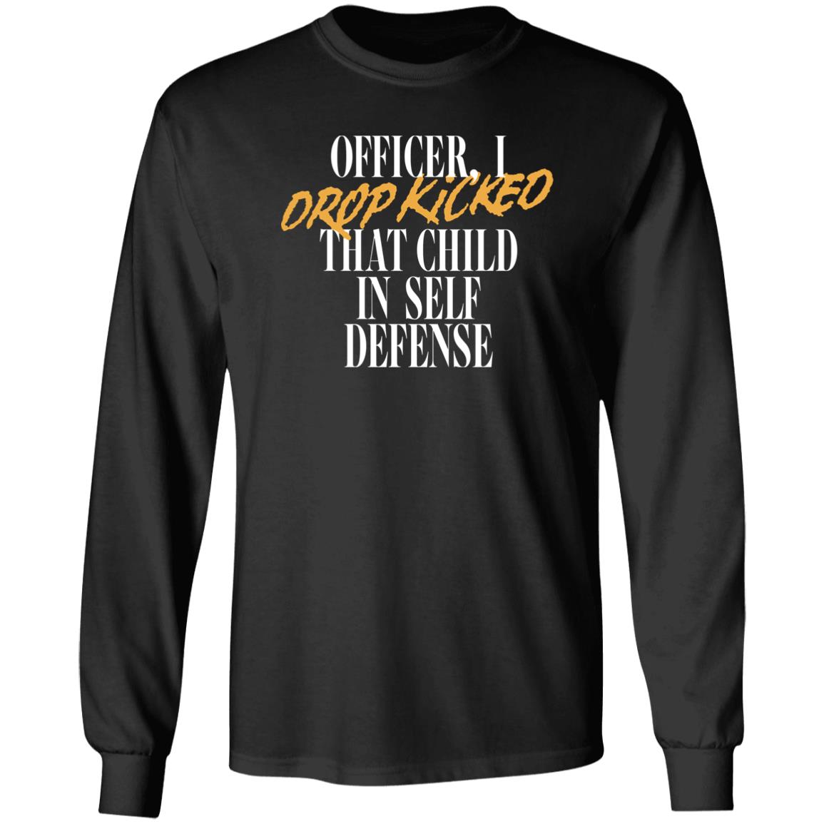 Technoblade Merch Self Defense Indigo Shirt Officer I Drop Kicked That Child In Self Defense Shirt Technoblade Merch Self Defense Indigo Shirt Officer I Drop Kicked That Child In Self Defense Shirt