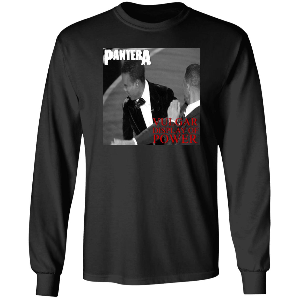 Will Smith Slaps Chris Rock Pantera Vulgar Display Of Power Shirt Will Smith Slaps Chris Rock Pantera Vulgar Display Of Power Shirt