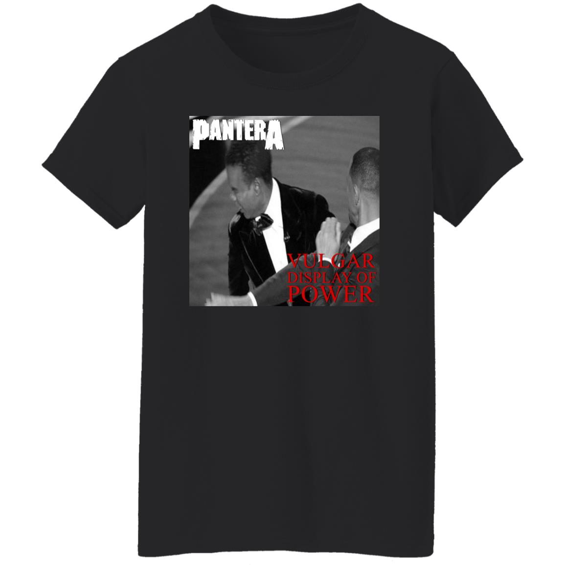 Will Smith Slaps Chris Rock Pantera Vulgar Display Of Power Shirt Will Smith Slaps Chris Rock Pantera Vulgar Display Of Power Shirt