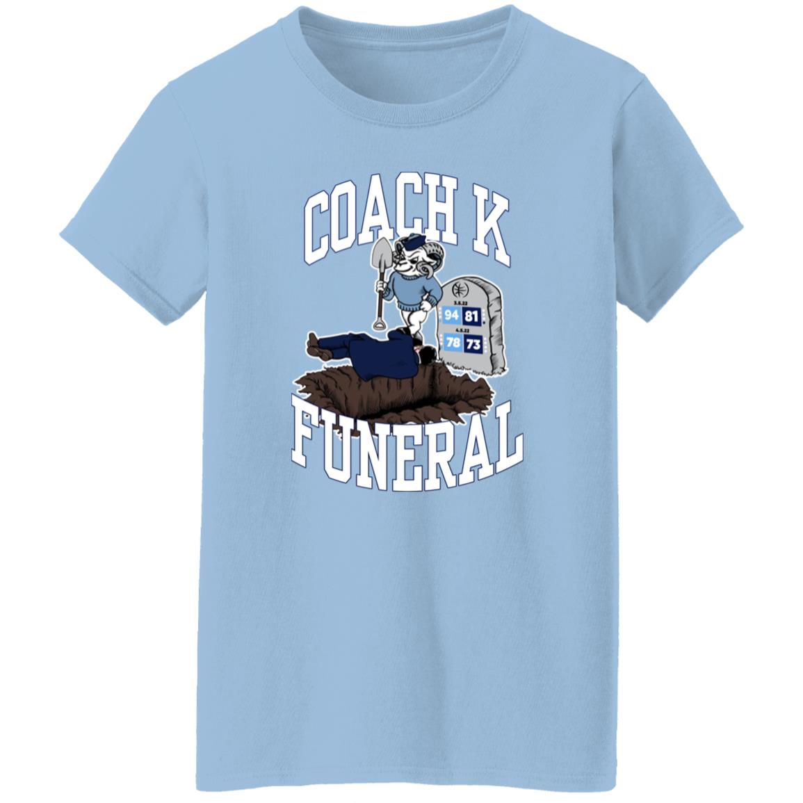 Coach K Funeral Shirt Dave Portnoy BarstoolBigCat Barstoolsports Store Coach K Funeral Shirt Dave Portnoy BarstoolBigCat Barstoolsports Store