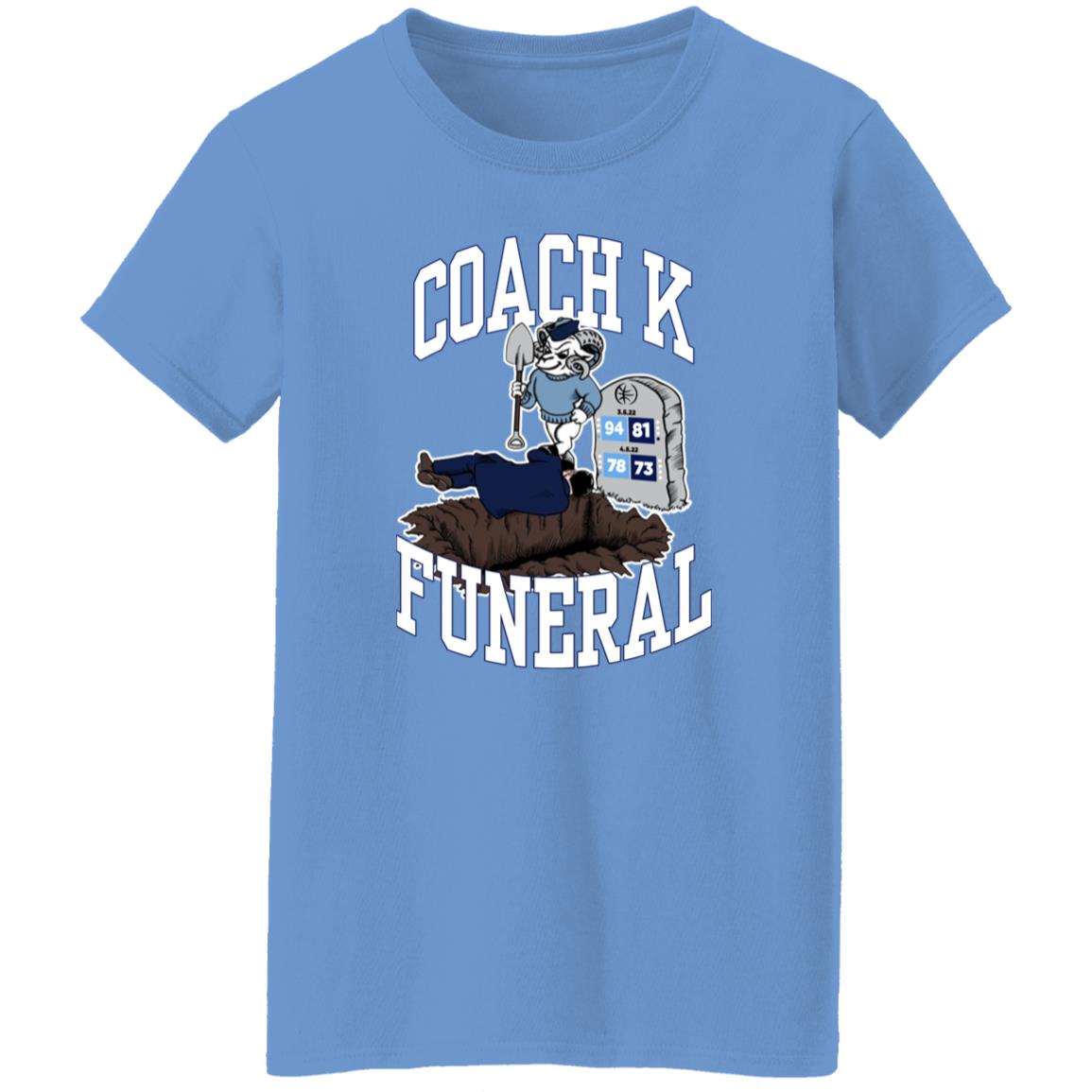Coach K Funeral Shirt Dave Portnoy BarstoolBigCat Barstoolsports Store Coach K Funeral Shirt Dave Portnoy BarstoolBigCat Barstoolsports Store