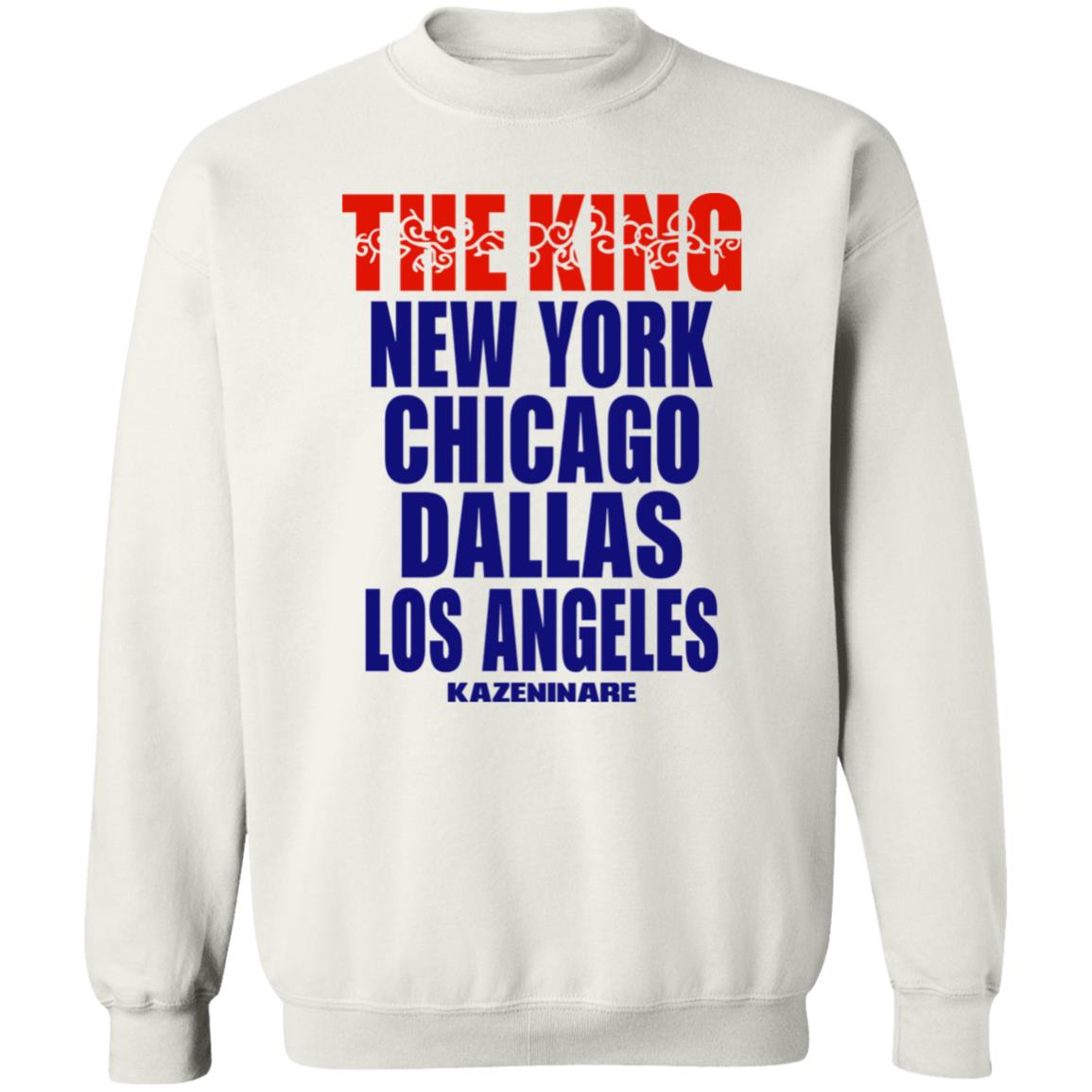 The King New York Chicago Dallas Los Angeles Shirt Minoru Suzuki The World Usa Tee Njpw1972 Merch LIV Morgan The King New York Chicago Dallas Los Angeles Shirt Minoru Suzuki The World Usa Tee Njpw1972 Merch LIV Morgan