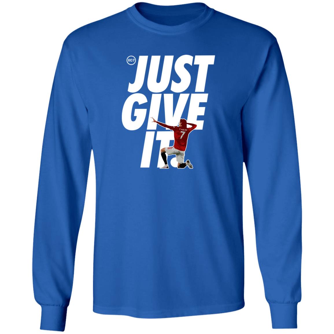 Mark Goldbridge Just Give It Cavani Hoodie United Stand Merch Mark Goldbridge Just Give It Cavani Hoodie United Stand Merch