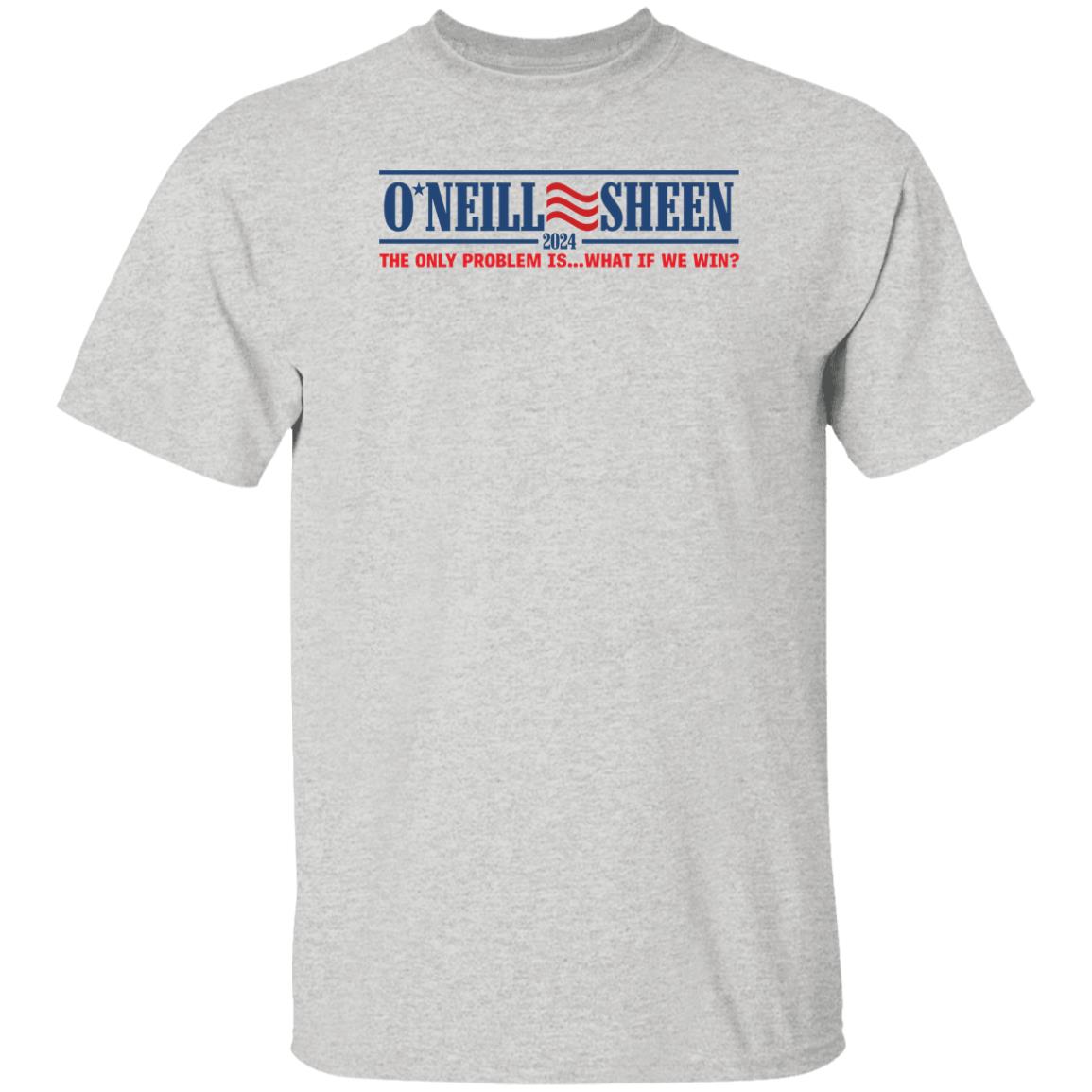 Rjo Apparel Store O'neill Sheen 2024 The Only Problem Is What If We Win Shirt Robert J. O'neill Rjo Apparel Store O'neill Sheen 2024 The Only Problem Is What If We Win Shirt Robert J. O'neill