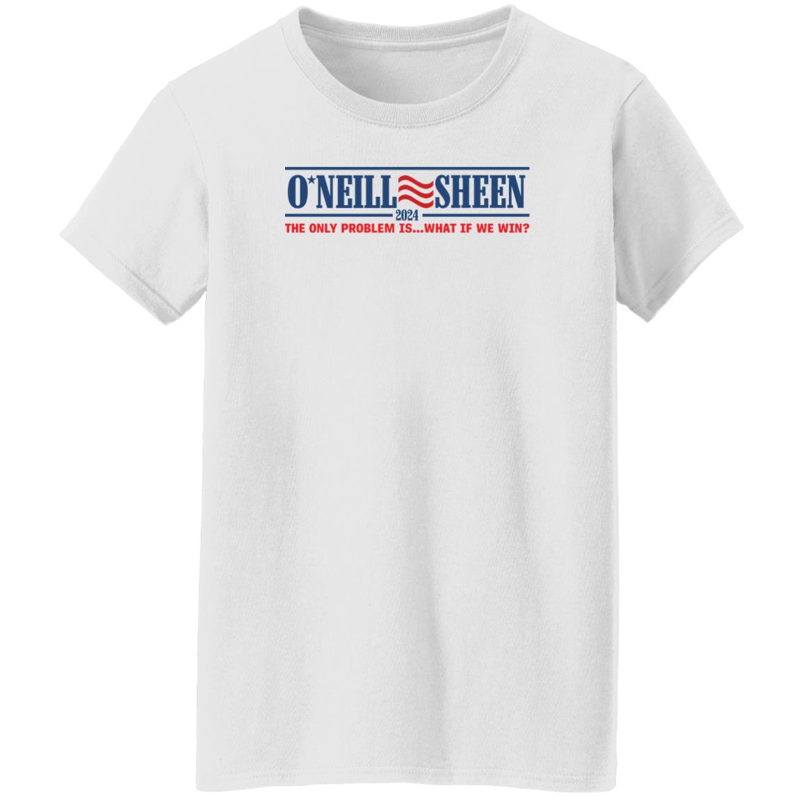 Rjo Apparel Store O'neill Sheen 2024 The Only Problem Is What If We Win Shirt Robert J. O'neill Rjo Apparel Store O'neill Sheen 2024 The Only Problem Is What If We Win Shirt Robert J. O'neill