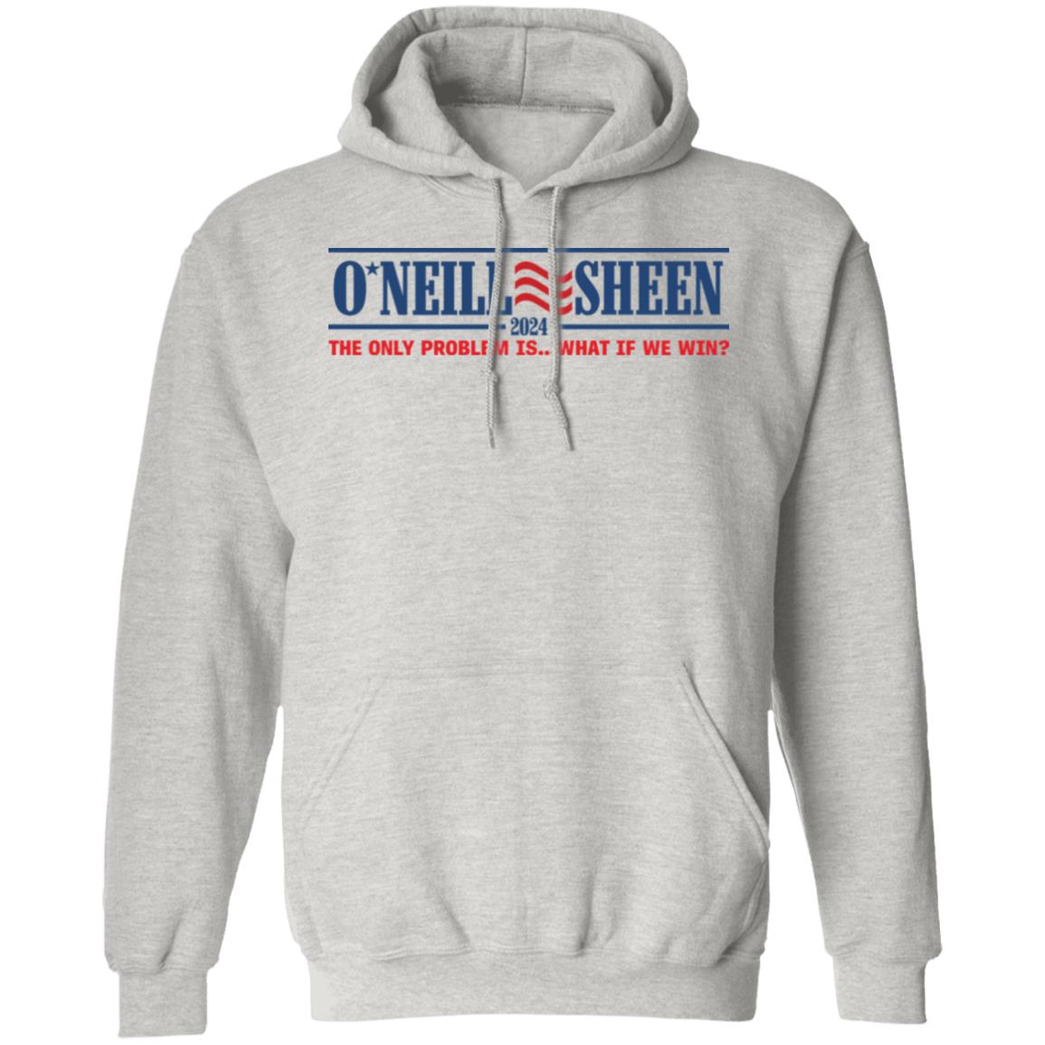 Rjo Apparel Store O'neill Sheen 2024 The Only Problem Is What If We Win Shirt Robert J. O'neill Rjo Apparel Store O'neill Sheen 2024 The Only Problem Is What If We Win Shirt Robert J. O'neill
