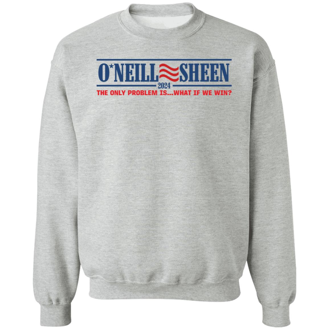 Rjo Apparel Store O'neill Sheen 2024 The Only Problem Is What If We Win Shirt Robert J. O'neill Rjo Apparel Store O'neill Sheen 2024 The Only Problem Is What If We Win Shirt Robert J. O'neill