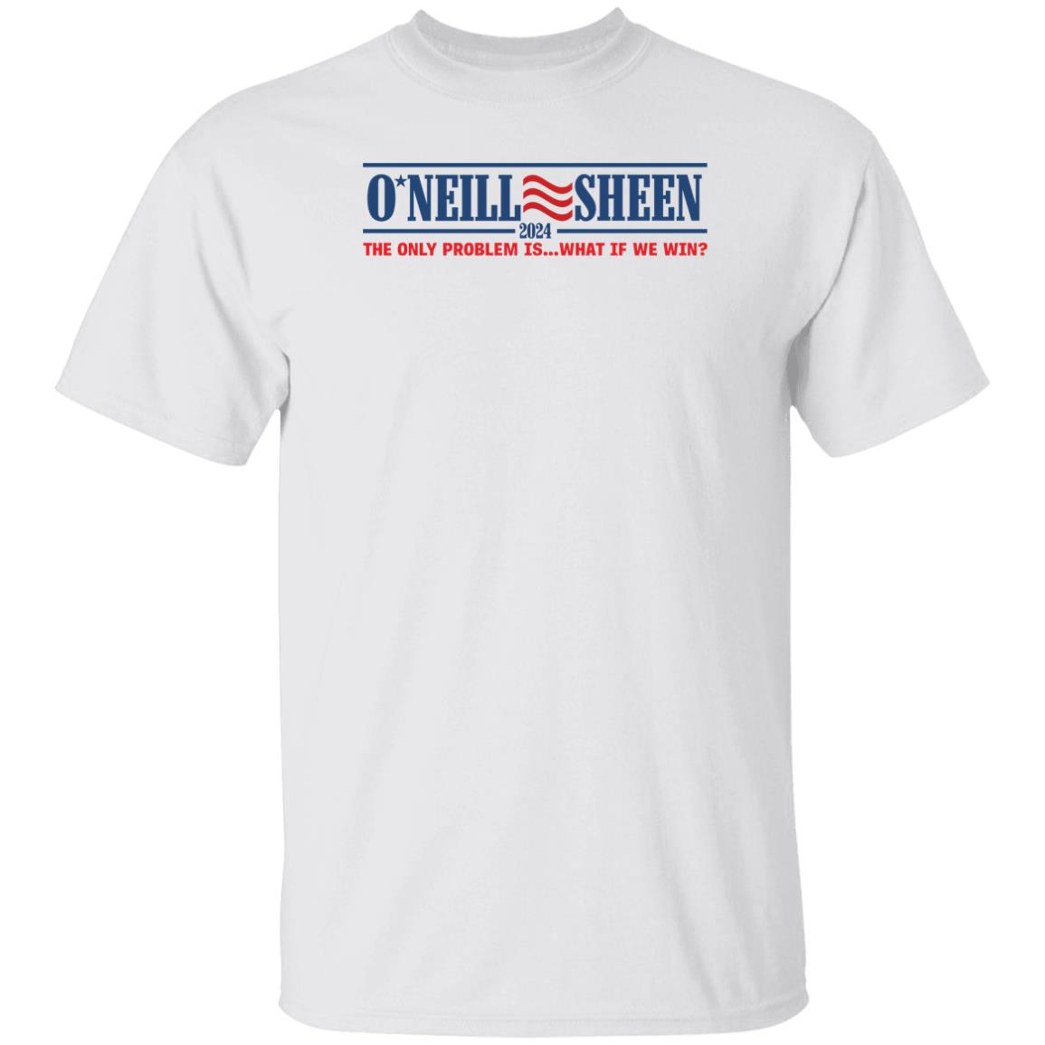 Rjo Apparel Store O'neill Sheen 2024 The Only Problem Is What If We Win Shirt Robert J. O'neill Rjo Apparel Store O'neill Sheen 2024 The Only Problem Is What If We Win Shirt Robert J. O'neill