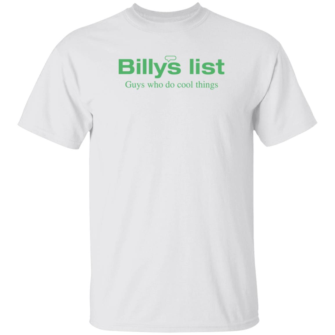 Macrodosing Billys List Guys Who Do Cool Things Highly Specicalized Individidual Who Knows Stuff Shirt Barstool Sports Store Billy's List Tee Shirt Macrodosing Billys List Guys Who Do Cool Things Highly Specicalized Individidual Who Knows Stuff Shirt Barstool Sports Store Billy's List Tee Shirt