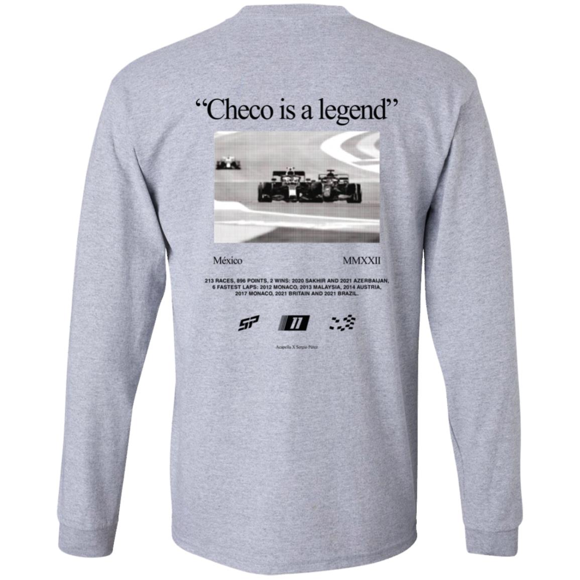 Checo Is A Legend Shirt Acapella X Sergio Pérez Merch Checo Is A Legend Shirt Miami Grand Prix Checo Is A Legend Shirt Acapella X Sergio Pérez Merch Checo Is A Legend Shirt Miami Grand Prix