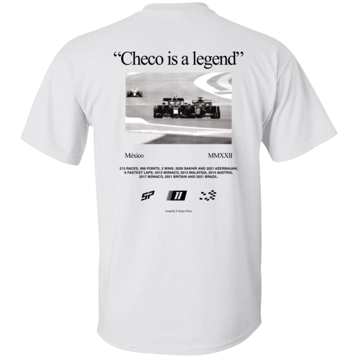 Checo Is A Legend Shirt Acapella X Sergio Pérez Merch Checo Is A Legend Shirt Miami Grand Prix Checo Is A Legend Shirt Acapella X Sergio Pérez Merch Checo Is A Legend Shirt Miami Grand Prix