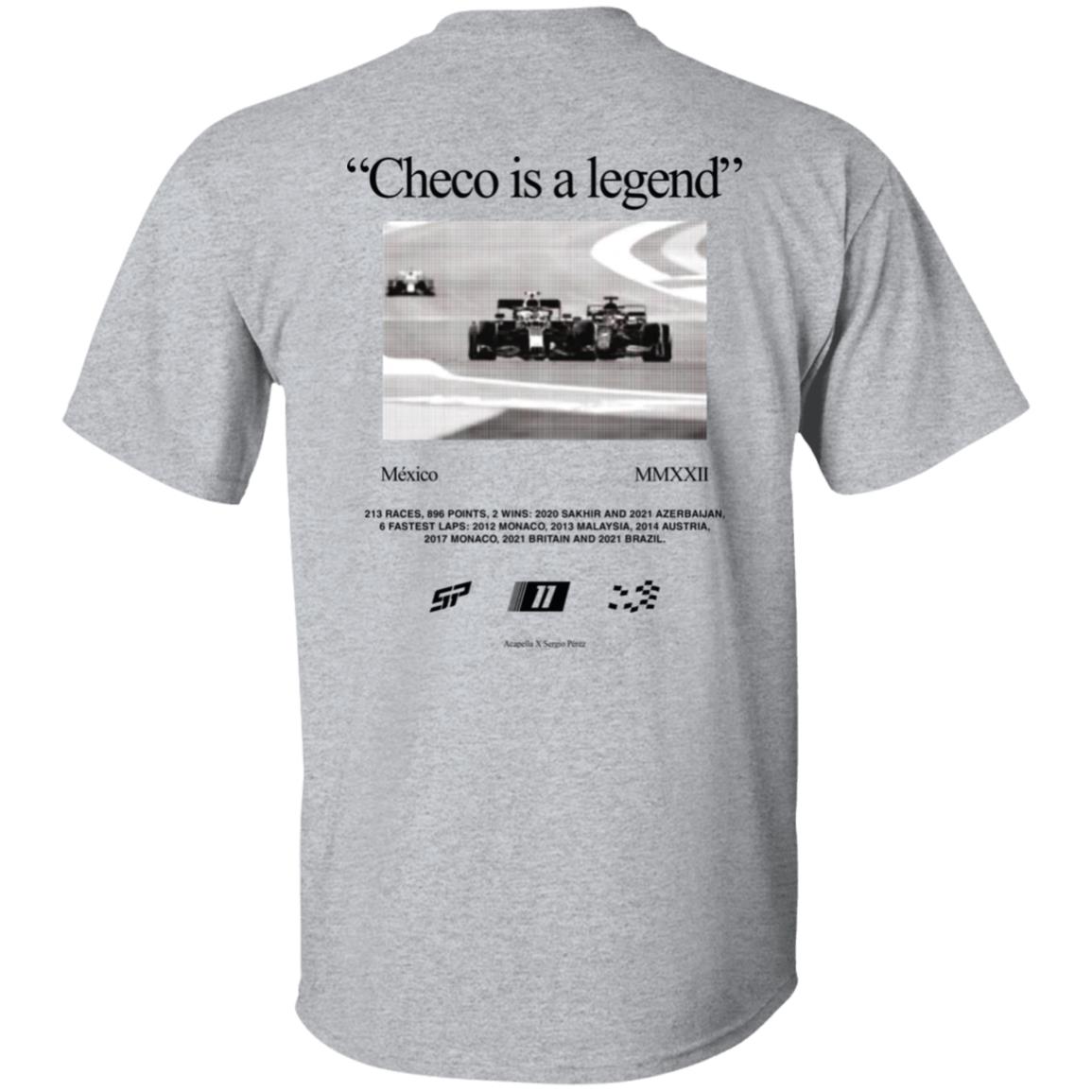 Checo Is A Legend Shirt Acapella X Sergio Pérez Merch Checo Is A Legend Shirt Miami Grand Prix Checo Is A Legend Shirt Acapella X Sergio Pérez Merch Checo Is A Legend Shirt Miami Grand Prix