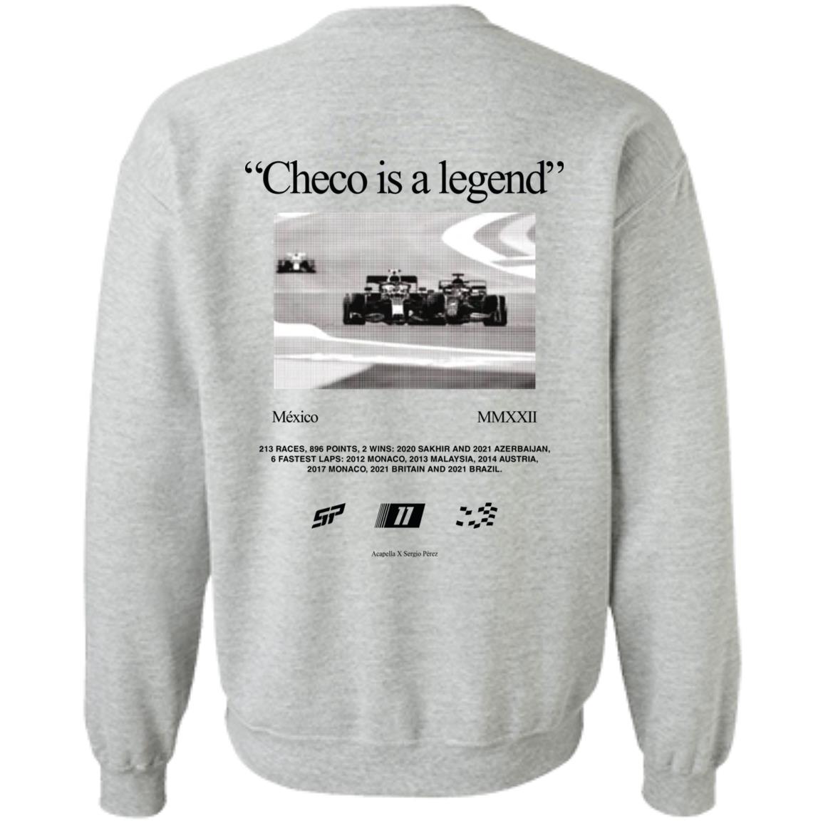 Checo Is A Legend Shirt Acapella X Sergio Pérez Merch Checo Is A Legend Shirt Miami Grand Prix Checo Is A Legend Shirt Acapella X Sergio Pérez Merch Checo Is A Legend Shirt Miami Grand Prix