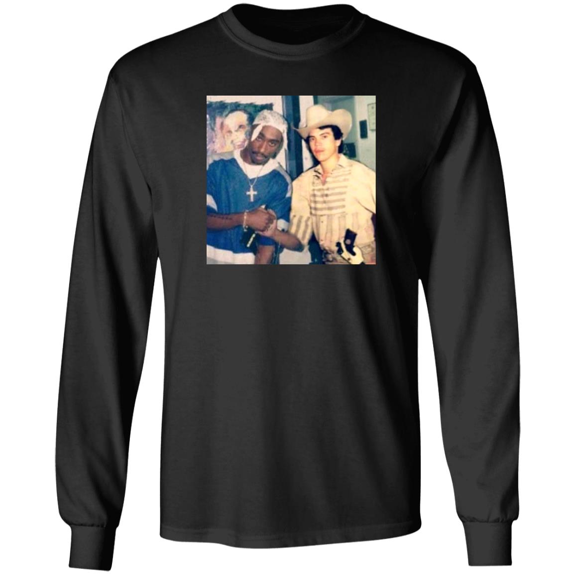 Tupac X Chalino Sanchez Metal Shirt Jorge R. Gutierrez Tupac X Chalino Sanchez Metal Shirt Jorge R. Gutierrez