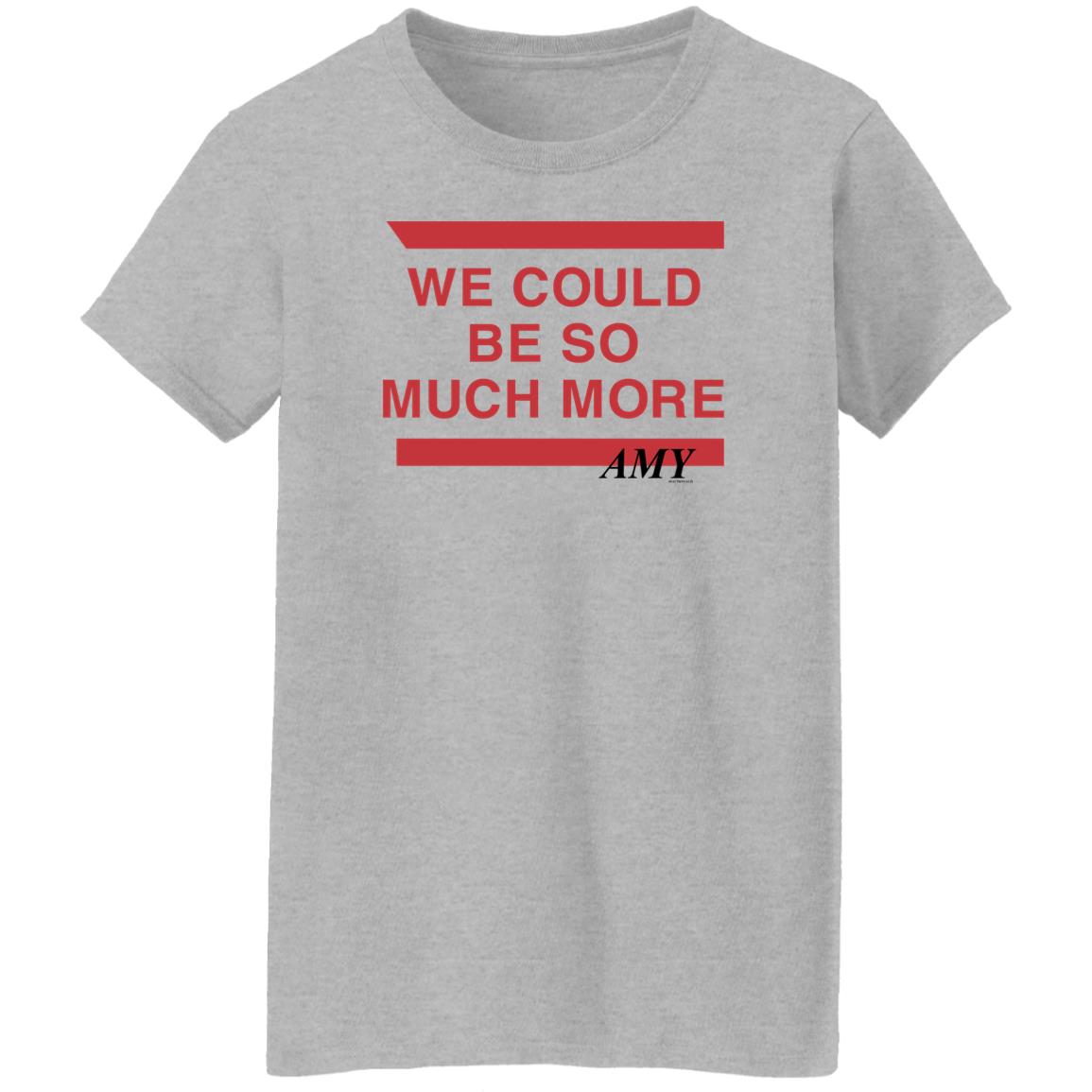Amy Macdonald Store We Could Be So Much More Shirt Amy Macdonald Amy Macdonald Store We Could Be So Much More Shirt Amy Macdonald