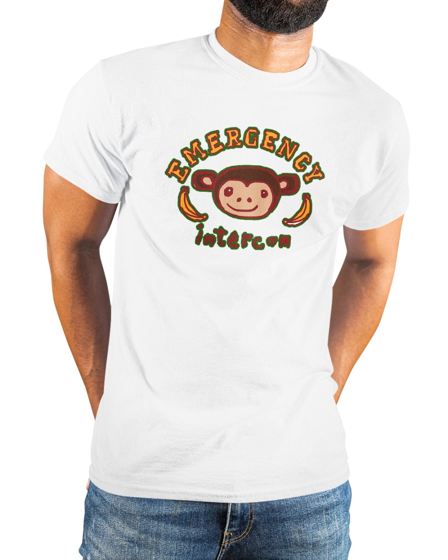 Emergency Intercom Merch Monkey Hoodie Sweatshirt Emergency Intercom Merch Monkey Hoodie Sweatshirt