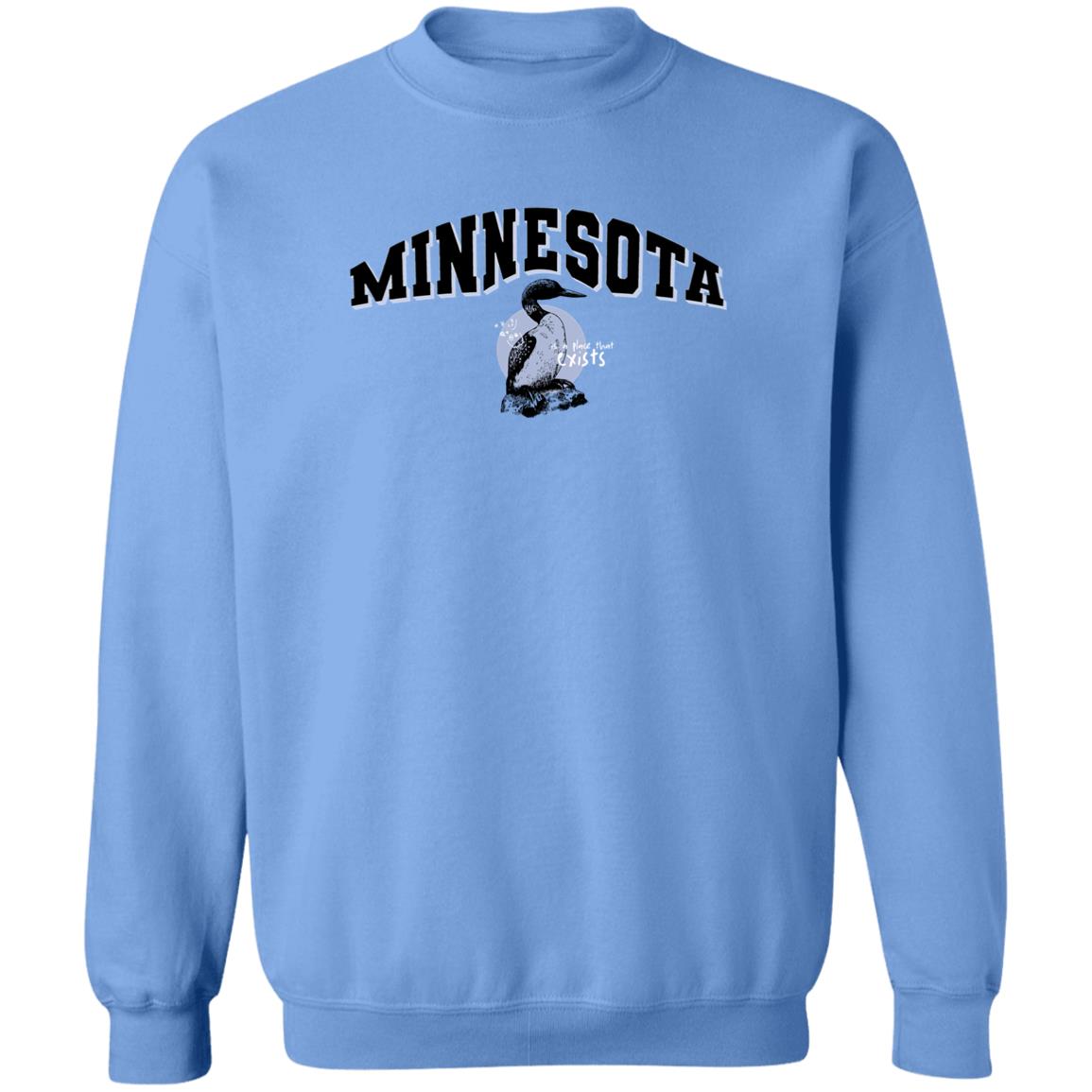 Glaive Merch Minnesota Clollection Minnesota Is A Place That Exists Sweatshirt Glaive Merch Minnesota Clollection Minnesota Is A Place That Exists Sweatshirt